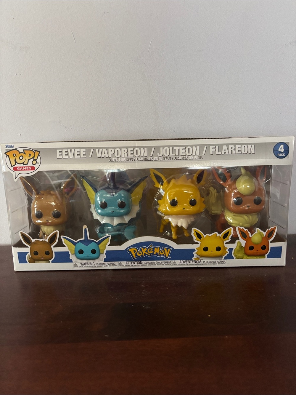 Funko Pokémon Eevee & Evolutions, got a while ago but never opened